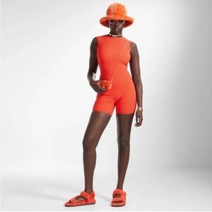 Fendi × Skims sleeveless mid-thigh bodysuit
Color Georgia Size Large EUC